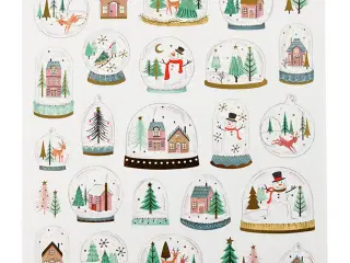 Stickers, rystekugler, ark 15x16,5 cm, 1 ark