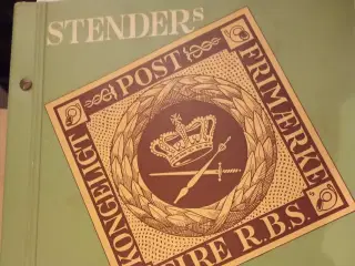 Stender's frimærke album 1957