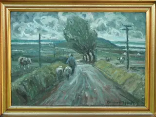 Maleri af Anders Hune (1894-1968)
