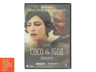 Coco Chanel & Igor Stravinsky med Anna Mouglalis (DVD)