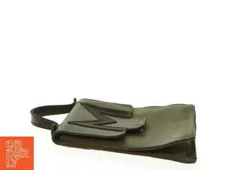 Vintage Margit Brandt Læder Taske (str. 20 x 18 cm)