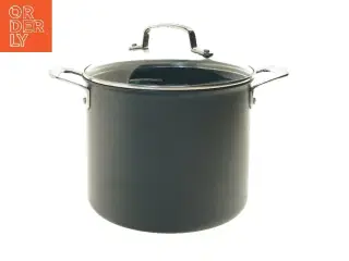 Høj gryde med glaslåg fra Tefal (str. 25,5x20 cm)