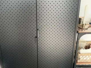 VIRUM Skab VIRUM 2 låger sort