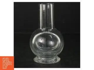 Glas olie lampe (str. H. 17 cm. ø. 10,5 cm)