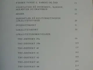 oversigt over botaniske lokaliteter 1. sjælland, a