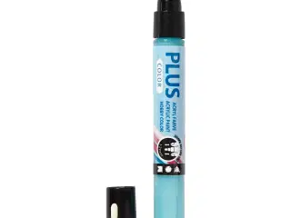 Plus Color Tusch, L: 14,5 cm, streg 1-2 mm, turkis, 5,5 ml, 1 stk.