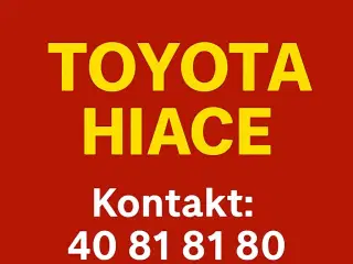 HIACE opkøbes