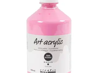 Art Akrylmaling, halvblank, dækkende, støvet rosa, 500ml/ 1 fl.