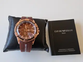 Armani Emporio Steel Back Stainless ur