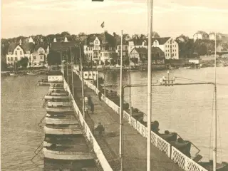 Sønderborg, Pontonbroen og Hotel Alssund