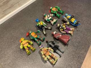 Tmnt ninja turtles figurer
