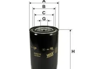 92027E WIX WIX Oliefilter 1-12 (51820)- Passer til VOLVO-PENTA+Marine