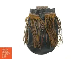 Skuldertaske med frynser (str. 45 cm)