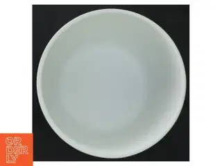 Hvid Keramik Krukke (str. H. 12,5 cm ø. 15 cm)