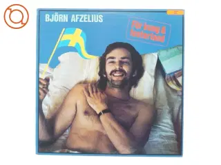 Bjørn Afzelius, for kung og fosterland fra Nacksving (str. 30 cm)