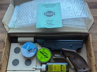 NY DIANA MODEL 3 LUFTPISTOL ORIGINAL EMBALLAGE. 