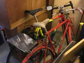 12 gears racercykel med rejsetaske