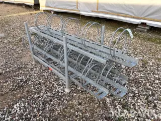 Cykelstativer galvaniseret stål - 6 styk