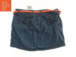 Jeans Nederdel med Flettet Bælte (str. 134)