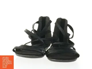 Sorte sandaler fra Marco Tozzi (str. 38)