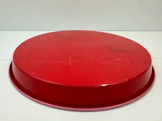Retro metal bakke / serveringsbakke