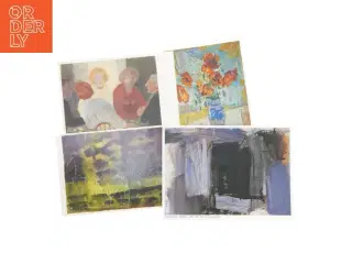 Kunsttryk af malerier (str. 35x50 og 21x15 cm)