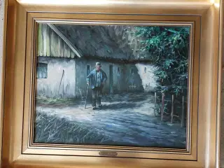 ARLING GADE - ( 1919 - 2011 ) - oliemaleri