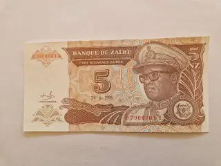 5 Zaires Zaire 1993