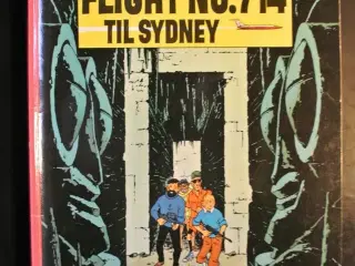 tintins oplevelser 16 - flight no. 714 til sydney,