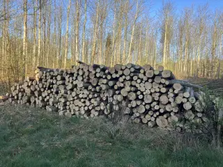 Brænde 3,0m i stak ved vej. 