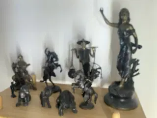 Bronzeskulpturer – minisamling