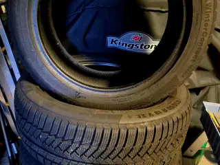 235 50 18 vinterdæk continental som ny
