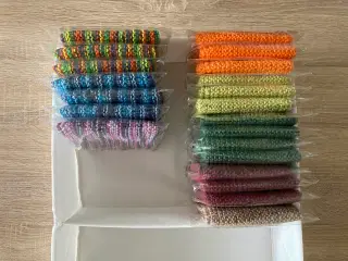 Strikkede karklude, 100% bomuld