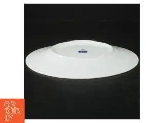 Hvid middagstallerken fra IKEA (str. Ø. 21,5 cm)