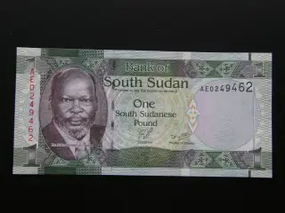 Syd Sudan (Ny stat) 1 Pound 2011  Unc