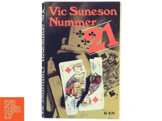 Vic Suneson &#39;Nummer 21&#39; Bog fra Lademann