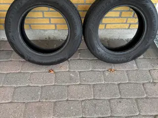 2 næsten nye sommerdæk