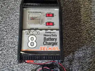 Batteri oplader  6/12 Volt