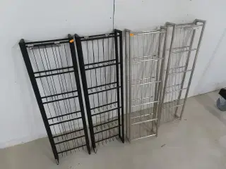 4 stk. magasinholdere til vægmontering