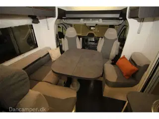 2023 - Chausson Titanium 627 GA Premium   KOMMISSIONSBIL! Enkeltsenge + hæve-/sænkeseng, 5 sele- og sovepladser, 170Hk Aut, Bi-Xeneon med ledlys, meget udstyr.