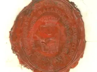 Sandbjerg Gods.Tjenestebrev, 1871