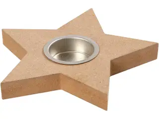 Fyrfadsstage, H: 18 mm, diam. 15 cm, 1 stk.