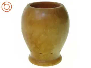 Alabast Potpourri Krukke / Lysholder (str. 13 x 10 cm)