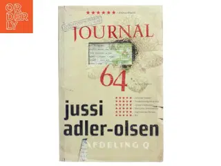 Journal 64 af Jussi Adler-Olsen (Bog)