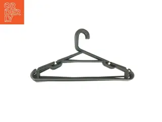 Sorte plastikbøjler (str. 42 x 20 cm)