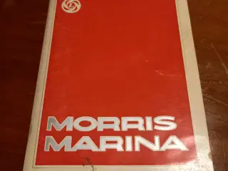 Morris Marina instruktionsbog 1976