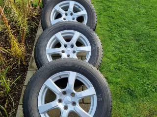 Vinterdæk på alufælge