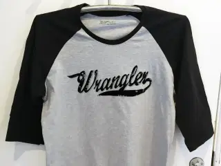 Wrangler baseball trøje med 3/4 ærmer