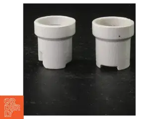 Lampefatninger porcelæn (str. 4,5 cm)