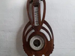 Barometer / termometer - gammelt